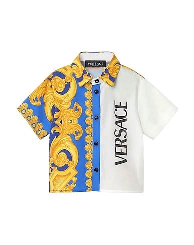 versace camicia maniche corte|Scopri la nuova collezione di camicie da uomo di Versace su.